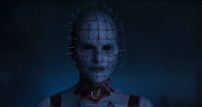 Jamie Clayton as Pinhead in Hellraiser's 2022 reboot