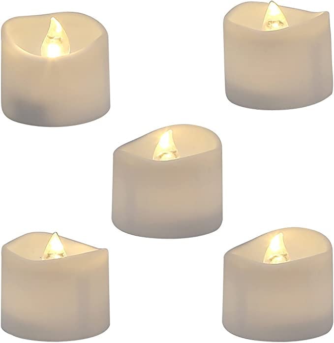 Homemory Flameless Tea Light Candles (12-Pack)