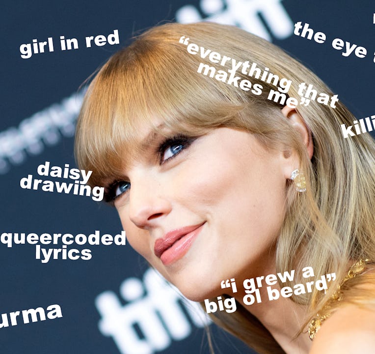 US singer Taylor Swift attends "In Conversation With... Taylor Swift" during the 2022 Toronto Intern...