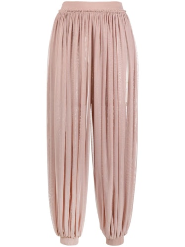 ATU BODY COUTURE pink balloon-leg trousers