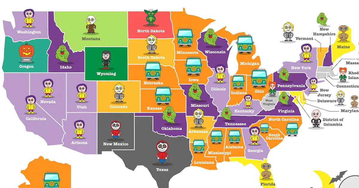 Every State's Favorite Halloween Kids' Movie In 2022