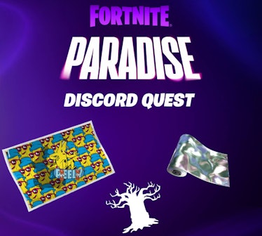 All done with the Paradise Discord Quests. #fortnite