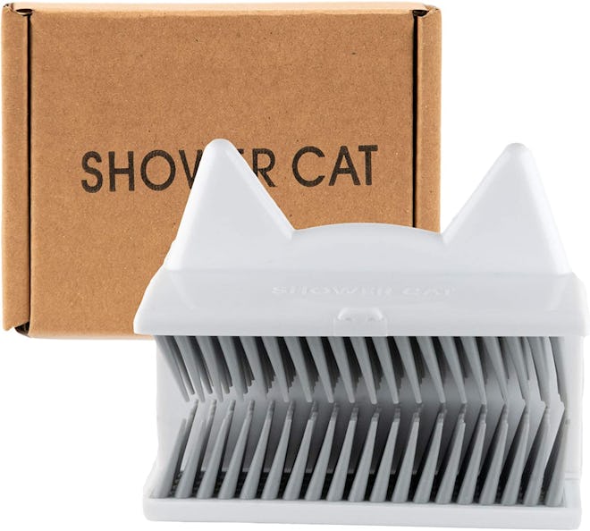 Shower Cat Hair Catcher, Snare, and Drain Protector