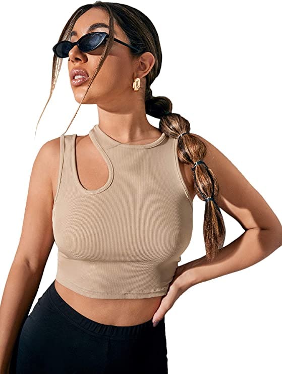 Verdusa Cut Out Tank Crop