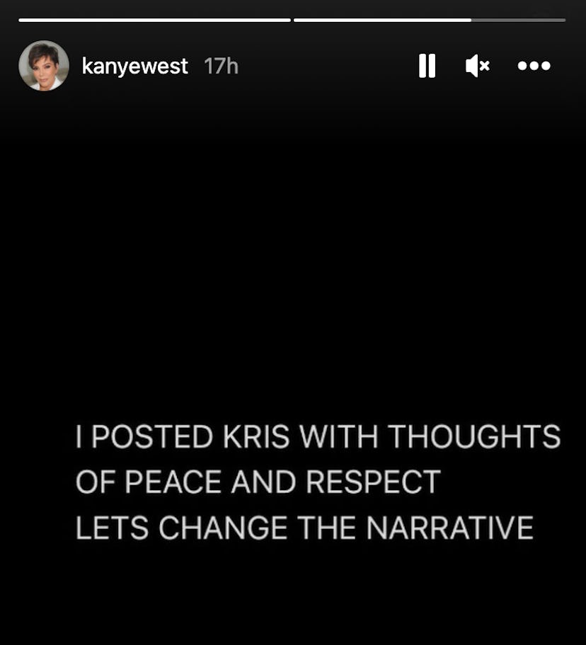 Instagram/@KanyeWest