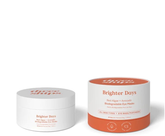 Brighter Days Red Algae + Avocado Biodegradable Eye Masks