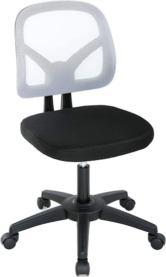 This mesh office chair under $200 is simple and has a height-adjustable back support.