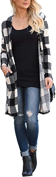 Lacozy Open Front Cardigan