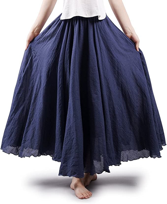Phorecys Cotton Maxi Skirt