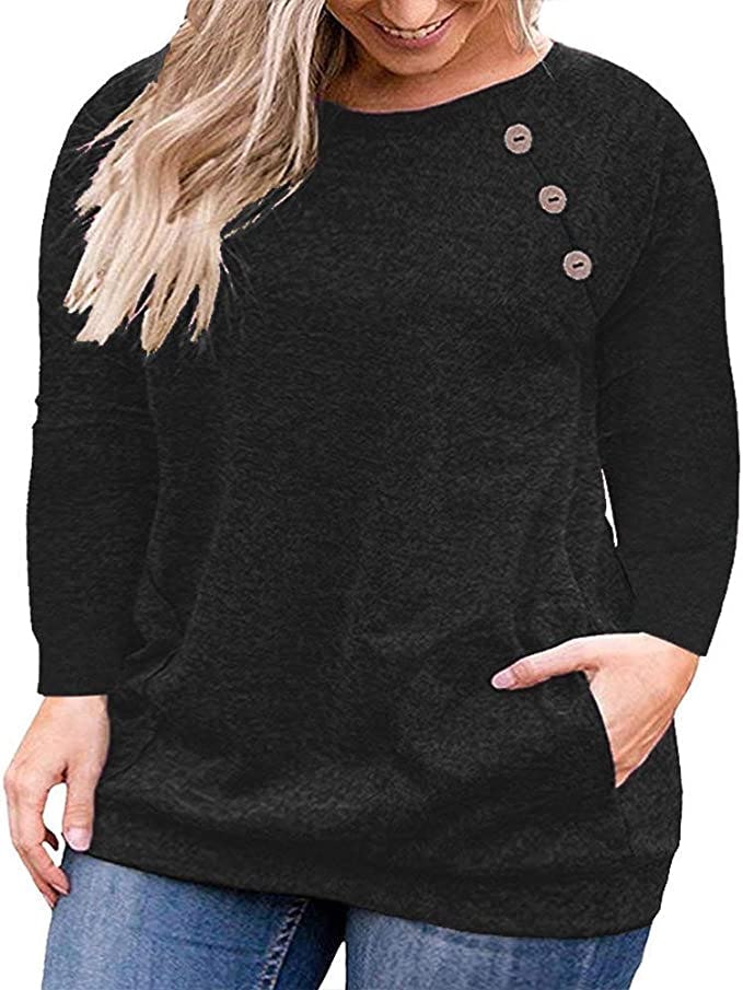 VISLILY Button Long Sleeve Shirt