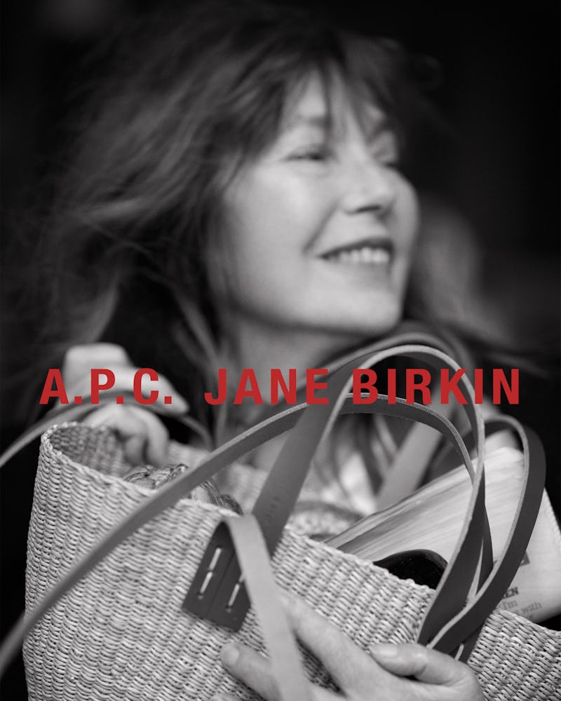 A.P.C. Jane Birkin Fall/Winter 2022 fashion campaign