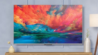 The Fire TV Omni QLED Series showing ambient art.