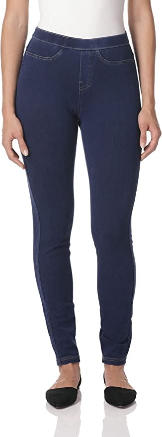 No Nonsense Classic Indigo Denim Jean Leggings