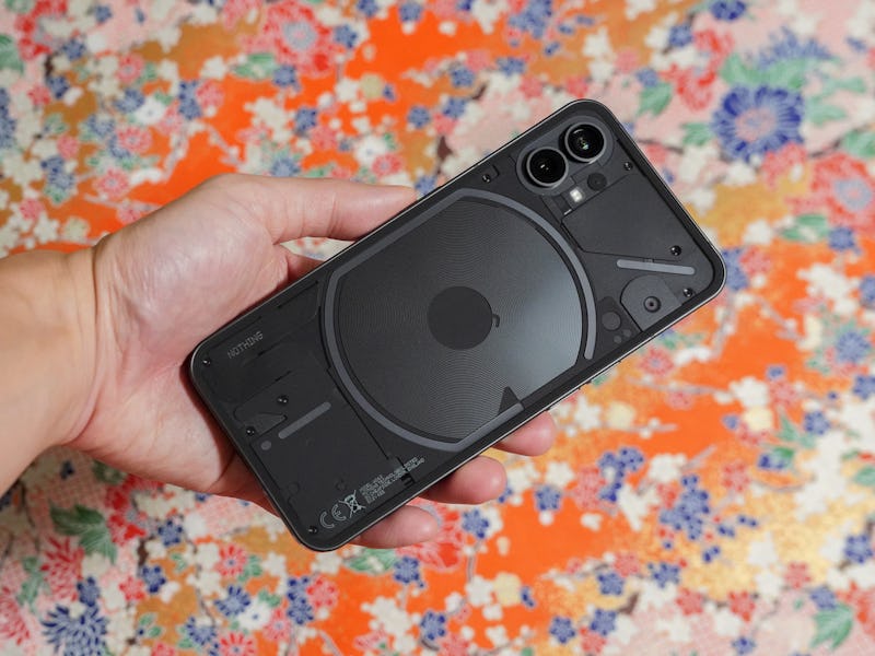 Hands on with the Nothing Phone (1) Android phone from Carl Pei