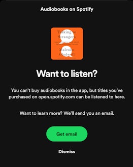 How much do Spotify audiobooks cost? It gets tricky.
