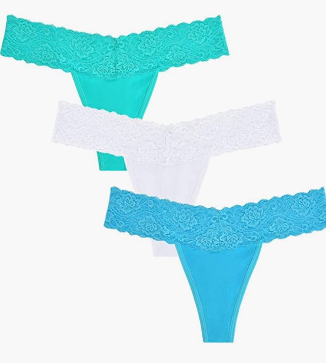Sunm Lace Thongs (3-Pack)