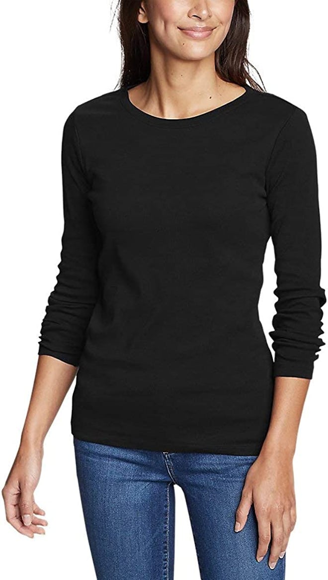 Eddie Bauer Long-Sleeve Crewneck T-Shirt