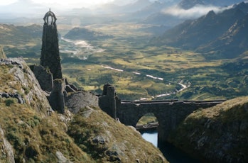 The watchtower in Rings of Power.