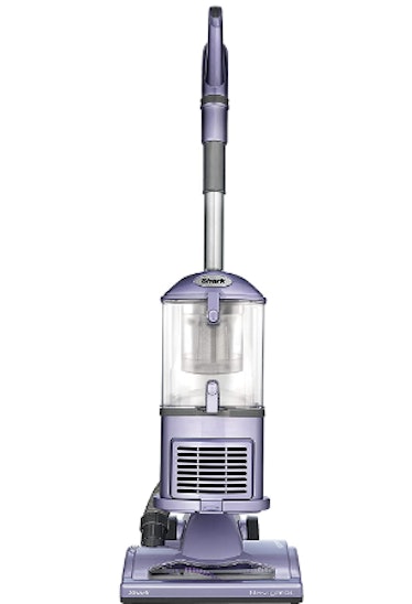The Shark Navigator is a great upright vacuum for apartments with carpets. 