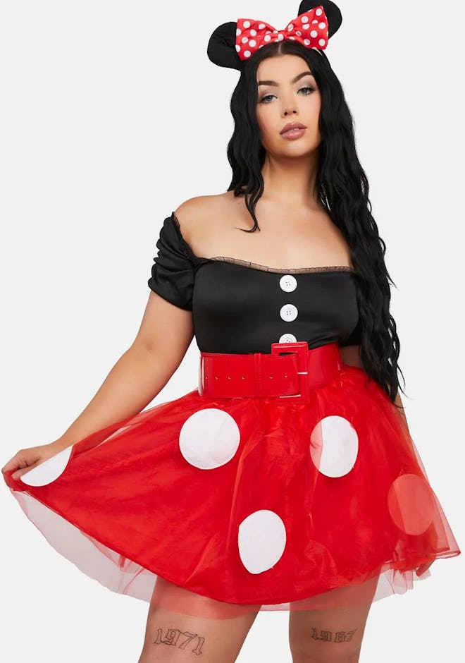 Plus Coquette Mouse Costume Set