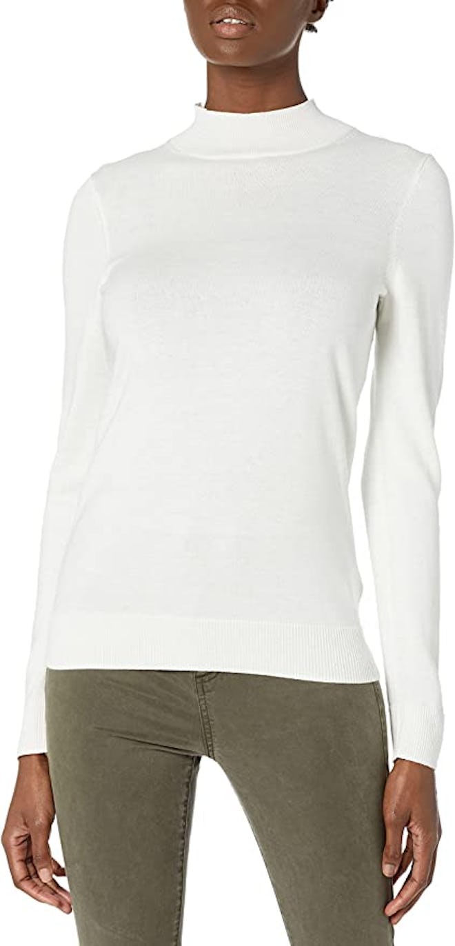Amazon Essentials Lightweight Mockneck Sweater