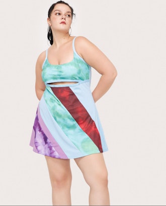 13 going on 30 Multicolor Cut-out Dress