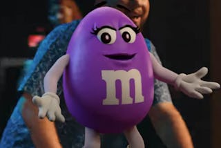 m&ms purple