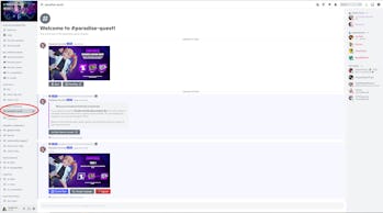 Fortnite Paradise Discord Quest