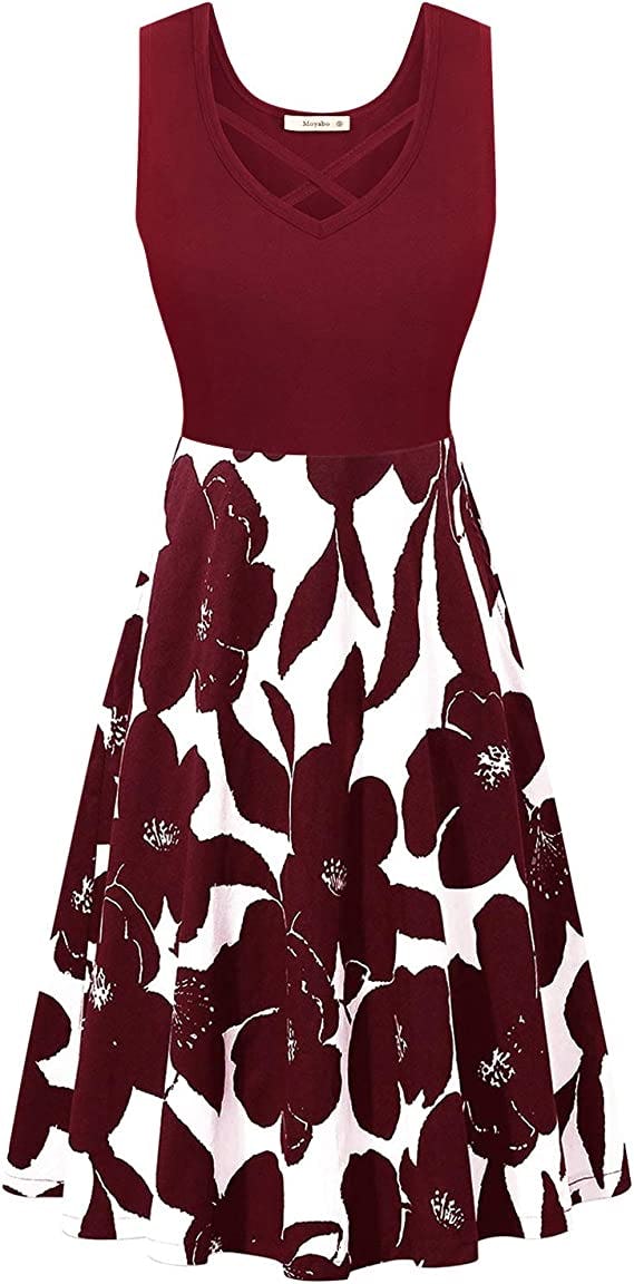 Moyabo Flared Dress with Pockets