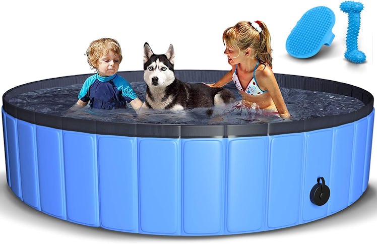 TNELTUEB Pet Swimming Pool for Large Dogs