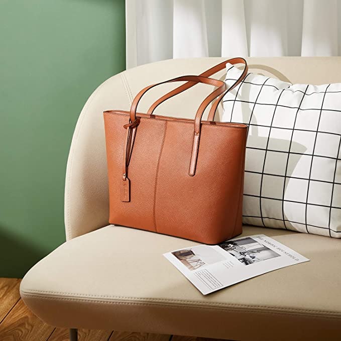 BOSTANTEN Genuine Leather Tote Bag