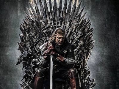 Sean Bean as Eddard 'Ned' Stark in the 'Game of Thrones' series