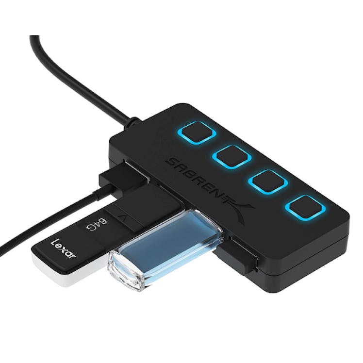 SABRENT 4-Port USB Data Hub