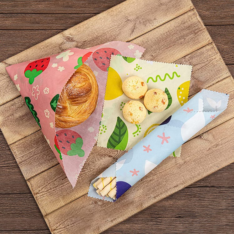 Akeeko Beeswax Reusable Food Wraps (9-Pack)