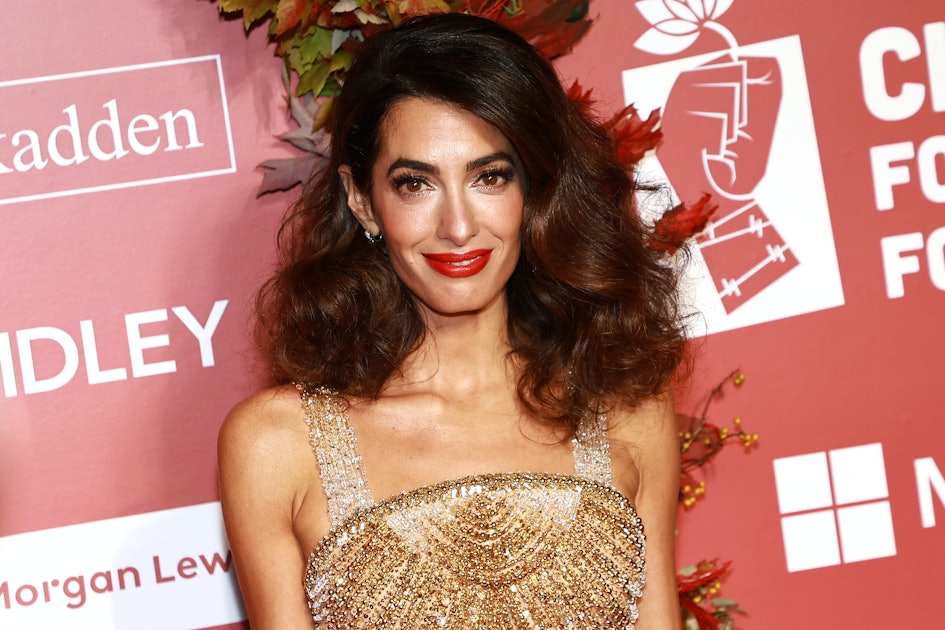 Amal Clooney Wows in a Flapper Dress at the Albie Awards