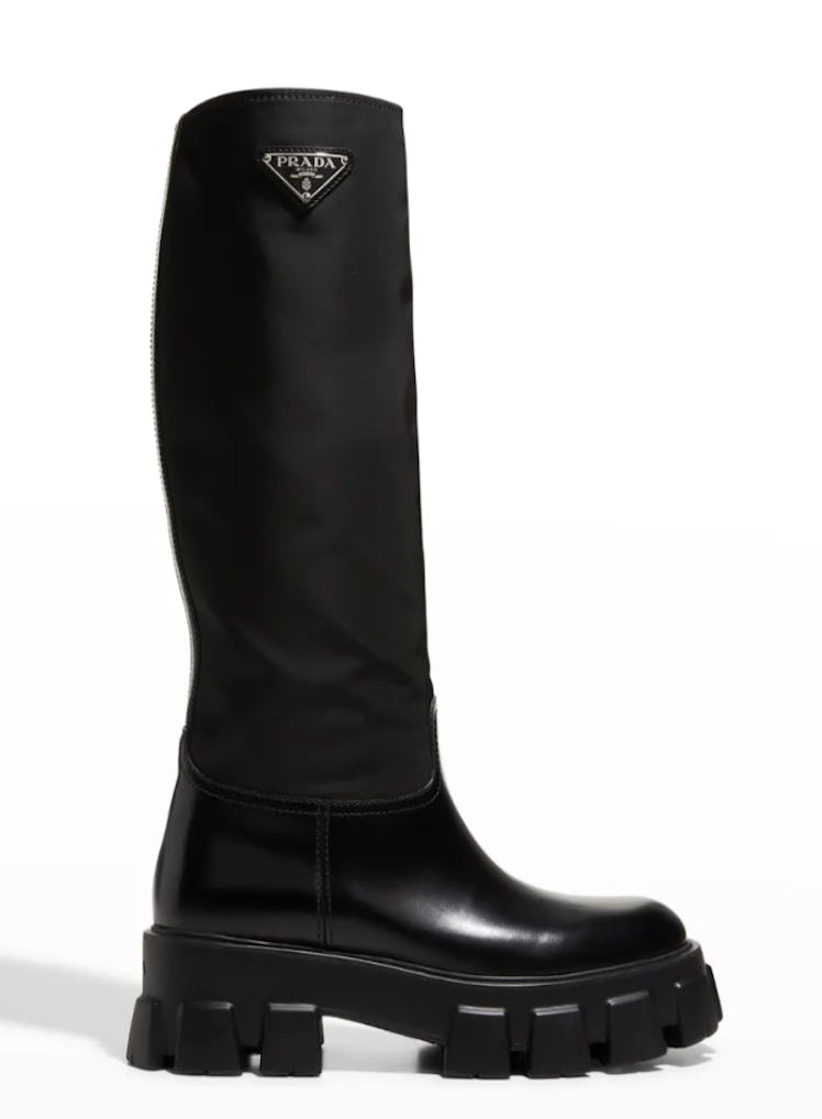 Monolith Nylon Tall Riding Boots