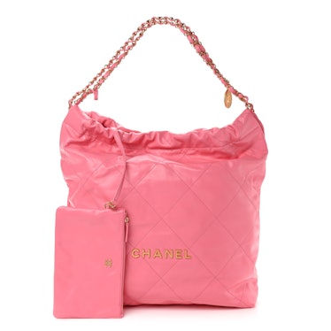 pink Chanel 22 bag