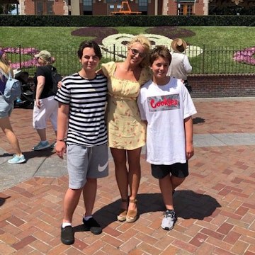 Britney Spears and her two sons at Disneyland. Jayden Federline just opened up about his and Preston...