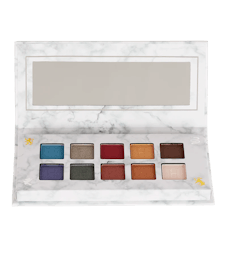 The Hogwarts House Eyeshadow Palette is similar to the Harry Potter x ColourPop collection