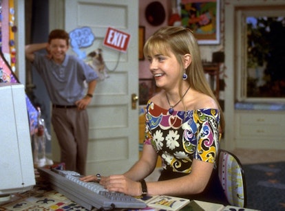 90s tv show: Clarissa Explains It All on Nickelodeon.