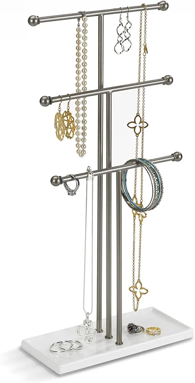 Hanging jewelry organizer, a jewelry box alternative on Amazon