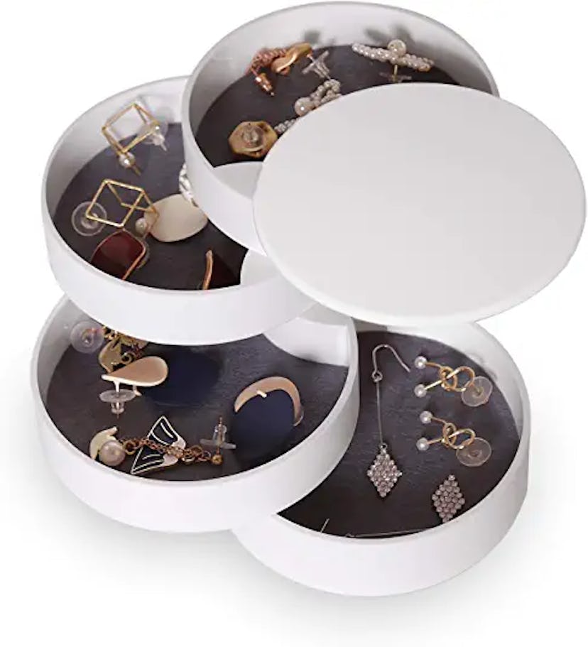 CONBOLA jewelry organizer, a jewelry box available on Amazon