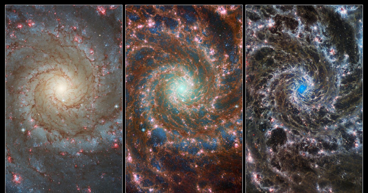 Die Zusammenarbeit mit dem Hubble-Teleskop zeigt unglaubliche Details Die Zusammenarbeit mit dem Hubble-Teleskop zeigt unglaubliche Details