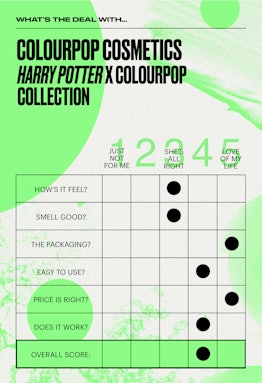 Elite Daily's honest review of The Harry Potter x ColourPop collection