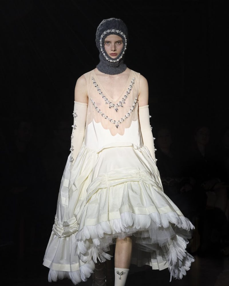 drop waist dress at Simone Rocha