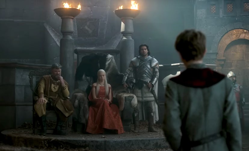 The 'House of the Dragon' Episode 4 promo teases a tense standoff.