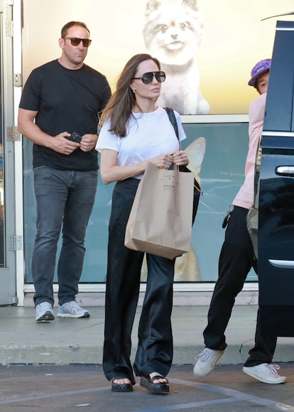 Angelina Jolie's Go-To Work Bag Might Be the Smartest Investment For Fall