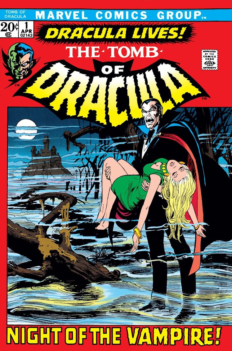 Tomb of Dracula #1. Cover by Neal Adams.