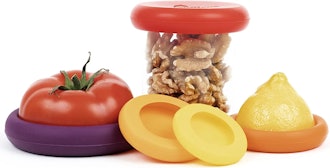 Food Huggers Reusable Silicone Food Savers (5-Pack)