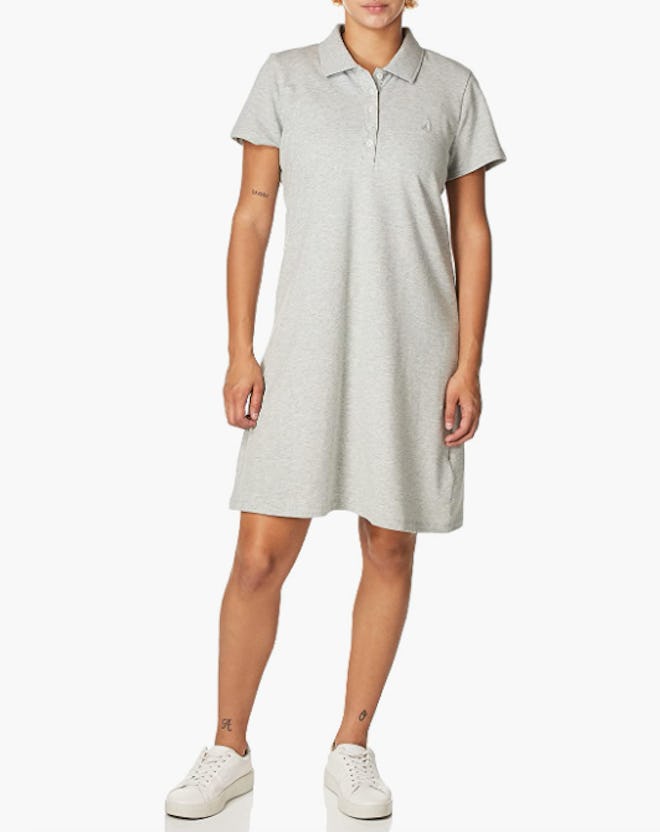 Nautica Short Sleeve Cotton Polo Dress